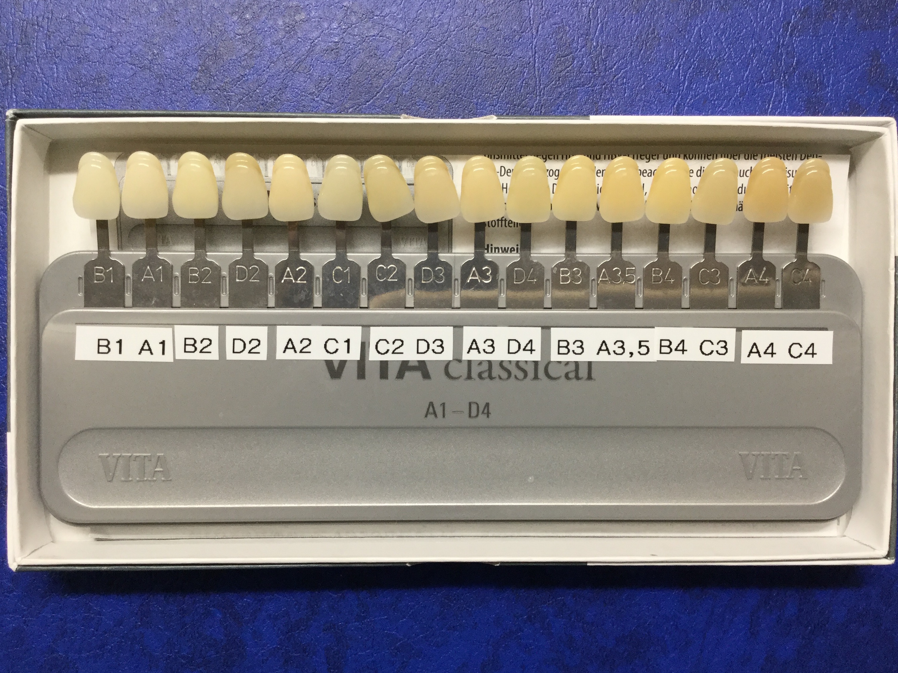 ホワイトニング効果の判断基準。